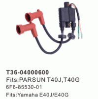 2 STROKE - IGNITION COIL - PARSUN T40J,T40G - 6F6-85530-01 YAMAHA E40J/E40G -T36-04000600 - Parsun